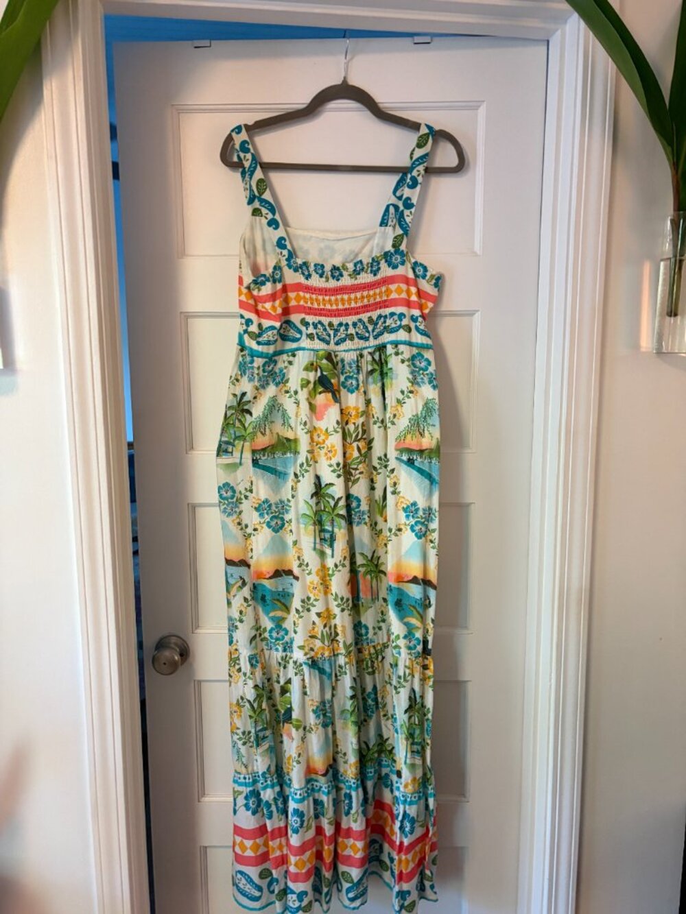 Women's Farm Rio forAnthropologie summer dress size Large - Picture 4 of 6